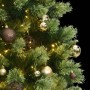 Artificial Christmas tree with hinges 300 LED and balls 210 cm by vidaXL, Christmas trees - Ref: Foro24-3210361, Price: 173,2...