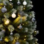 Künstlicher Weihnachtsbaum mit Scharnieren 300 LED und Kugeln 240 cm von vidaXL, Weihnachtsbäume - Ref: Foro24-3210425, Preis...