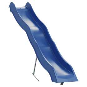 Blue polypropylene children's slide 210x40 cm by vidaXL, Swings and play structures - Ref: Foro24-833278, Price: 75,76 €, Dis...