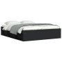 Estructura de cama negra 140x190 cm de vidaXL, Camas y somieres - Ref: Foro24-3203902, Precio: 180,13 €, Descuento: %