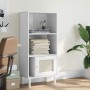 SENJA shelving unit rattan look white pine wood 60x35x130 cm by vidaXL, Bookcases and shelves - Ref: Foro24-358059, Price: 85...