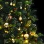 Árbol de Navidad artificial con bisagras 300 LED y bolas 180 cm de vidaXL, Arboles de navidad - Ref: Foro24-3210357, Precio: ...