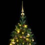 Künstlicher Weihnachtsbaum mit Scharnieren 300 LED und Kugeln 180 cm von vidaXL, Weihnachtsbäume - Ref: Foro24-3210357, Preis...