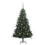 Künstlicher Weihnachtsbaum mit Scharnieren 300 LED und Kugeln 180 cm von vidaXL, Weihnachtsbäume - Ref: Foro24-3210357, Preis...