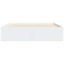 Estructura de cama blanca 140x190 cm de vidaXL, Camas y somieres - Ref: Foro24-3203901, Precio: 173,50 €, Descuento: %