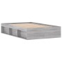 Sonoma gray bed frame 120x190 cm by vidaXL, Beds and slatted bases - Ref: Foro24-3203899, Price: 164,85 €, Discount: %