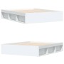 White bed frame 140x200 cm by vidaXL, Beds and slatted bases - Ref: Foro24-3203859, Price: 191,57 €, Discount: %