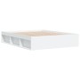 White bed frame 140x200 cm by vidaXL, Beds and slatted bases - Ref: Foro24-3203859, Price: 191,57 €, Discount: %