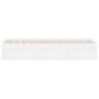 Estructura de cama blanca 120x200 cm de vidaXL, Camas y somieres - Ref: Foro24-3203852, Precio: 150,62 €, Descuento: %