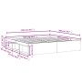 Betongrauer Bettrahmen 200x200 cm von vidaXL, Betten und Lattenroste - Ref: Foro24-3203890, Preis: 187,99 €, Rabatt: %