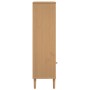 SENJA shelving unit rattan look brown pine wood 60x35x130 cm by vidaXL, Bookcases and shelves - Ref: Foro24-358058, Price: 85...