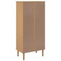 SENJA shelving unit rattan look brown pine wood 60x35x130 cm by vidaXL, Bookcases and shelves - Ref: Foro24-358058, Price: 85...