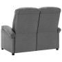 2 seater reclining sofa light gray fabric by vidaXL, Armchairs - Ref: Foro24-324089, Price: 233,99 €, Discount: %