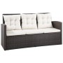 Set aus 5-teiligen Gartensofas und Kissen, synthetisches Rattanbraun von vidaXL, Gartensets - Ref: Foro24-43973, Preis: 714,4...