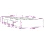 Betongrauer Bettrahmen 120x200 cm von vidaXL, Betten und Lattenroste - Ref: Foro24-3203855, Preis: 143,99 €, Rabatt: %