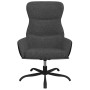 Sillón de relax con reposapiés de tela gris oscuro de vidaXL, Sillones - Ref: Foro24-3097459, Precio: 149,14 €, Descuento: %