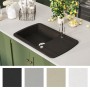 Granit-Einzelbecken-Spüle von vidaXL, Sinkt - Ref: Foro24-142944, Preis: 195,52 €, Rabatt: %