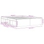 Estructura de cama roble Sonoma 160x200 cm de vidaXL, Camas y somieres - Ref: Foro24-3203875, Precio: 196,78 €, Descuento: %