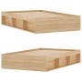 Sonoma oak bed frame 120x200 cm by vidaXL, Beds and slatted bases - Ref: Foro24-3203854, Price: 180,36 €, Discount: %