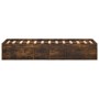 Smoked oak bed frame 120x200 cm by vidaXL, Beds and slatted bases - Ref: Foro24-3203856, Price: 180,11 €, Discount: %