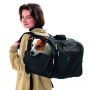 FLAMINGO Bolsa de transporte de mascotas negra Smart Trolley Norton de FLAMINGO, Transportines y cajas para mascotas - Ref: F...