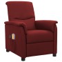 Sillón de masaje eléctrico tela rojo tinto de vidaXL, Sillones de masaje eléctricos - Ref: Foro24-3098559, Precio: 219,99 €, ...