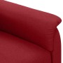 Sillón de masaje reclinable de tela color vino tinto de vidaXL, Sillones de masaje eléctricos - Ref: Foro24-338909, Precio: 1...