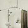 Chrome support for shower bar, Sealskin Seallux, 60 cm 276668618 by Sealskin, shower bars - Ref: Foro24-406084, Price: 22,28 ...