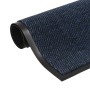 Alfombra de entrada rectangular de nudo 60x90 cm azul de vidaXL, Felpudos - Ref: Foro24-132709, Precio: 22,70 €, Descuento: %