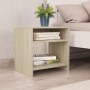 Bedside tables 2 pcs sonoma oak plywood 40x30x39 cm by vidaXL, Nightstands - Ref: Foro24-800016, Price: 43,38 €, Discount: %