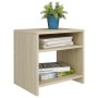 Bedside tables 2 pcs sonoma oak plywood 40x30x39 cm by vidaXL, Nightstands - Ref: Foro24-800016, Price: 43,38 €, Discount: %