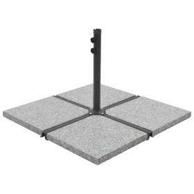 Gray Square Granite Parasol Weight Base 25kg by vidaXL, Umbrella bases - Ref: Foro24-45070, Price: 59,99 €, Discount: %