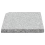 Base de peso de sombrilla de granito cuadrada gris 25 kg de vidaXL, Bases para sombrillas - Ref: Foro24-45070, Precio: 71,22 ...