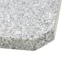 Gray Square Granite Parasol Weight Base 25kg by vidaXL, Umbrella bases - Ref: Foro24-45070, Price: 71,22 €, Discount: %