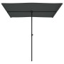 Anthracite gray aluminum pole garden umbrella 2x1.5 m by vidaXL, Umbrellas - Ref: Foro24-47338, Price: 44,15 €, Discount: %