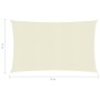 Toldo de vela crema HDPE 160 g/m² 6x8 m de vidaXL, Sombrillas - Ref: Foro24-311195, Precio: 94,40 €, Descuento: %