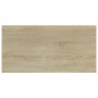 Estante estantería 4 uds contrachapada roble Sonoma 40x20x1,5cm de vidaXL, Estanterías - Ref: Foro24-805144, Precio: 21,99 €,...