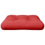 Red fabric pallet sofa cushion 50x50x12 cm by vidaXL, Cushions for chairs and sofas - Ref: Foro24-314373, Price: 18,60 €, Dis...