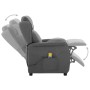 Electric massage chair light gray fabric by vidaXL, Electric massage chairs - Ref: Foro24-3073626, Price: 198,99 €, Discount: %