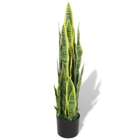 Künstliche Sansevieria-Pflanze mit Topf 90 cm grün von vidaXL, Künstliche Flora - Ref: Foro24-244427, Preis: 72,87 €, Rabatt: %