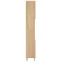 Armario de baño madera contrachapada roble Sonoma 30x30x190 cm de vidaXL, Tocadores de baño - Ref: Foro24-819791, Precio: 93,...