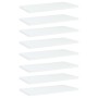 Shelving units 8 pcs white plywood 40x20x1.5 cm by vidaXL, Shelves - Ref: Foro24-805139, Price: 28,99 €, Discount: %