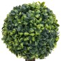 Artificial boxwood plants 2 units ball shape green pot 56 cm by vidaXL, artificial flora - Ref: Foro24-336517, Price: 62,69 €...