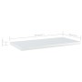 Shelf shelf 8 units glossy white plywood 40x20x1.5cm by vidaXL, Shelves - Ref: Foro24-805149, Price: 30,81 €, Discount: %