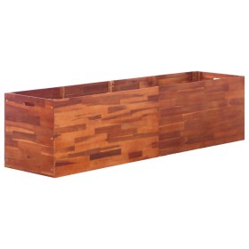 Acacia wood flower bed 200x50x50 cm by vidaXL, Pots and planters - Ref: Foro24-44028, Price: 156,89 €, Discount: %