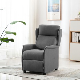 Sillón de masaje tela gris claro de vidaXL, Sillones de masaje eléctricos - Ref: Foro24-289786, Precio: 159,99 €, Descuento: %