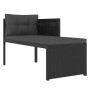 Set de muebles de jardín 4 piezas ratán sintético negro de vidaXL, Conjuntos de jardín - Ref: Foro24-44287, Precio: 265,06 €,...