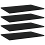 Shelves for shelving 4 pcs black plywood 60x40x1.5 cm by vidaXL, Shelves - Ref: Foro24-805252, Price: 31,73 €, Discount: %