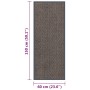 Dark brown knot doormat 60x150 cm by vidaXL, Doormats - Ref: Foro24-326938, Price: 29,68 €, Discount: %