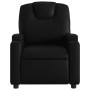 Sillón reclinable de cuero sintético negro de vidaXL, Sillones - Ref: Foro24-372389, Precio: 227,94 €, Descuento: %